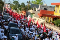 Antorchistas de Tizimín apoyarán a candidato del PRI