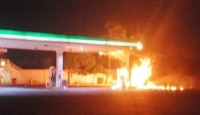 Reportan incendio de gasolinera en Muna 