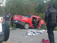 Encontronazo en la Motul-Cansahcab deja dos muertos