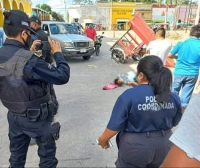 Empleado municipal arrolla y mata a mujer en Tecoh