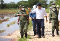 Gobierno del Estado y Sedena instalarán planta potabilizadora en Oxkutzcab