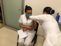 Continúa aplicación de vacunas contra Covid-19 a personal de salud del Issste