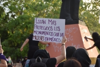 Feministas piden justicia "Por las que ya no están"