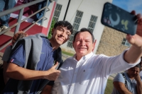 Díaz Mena inicia entrega de tarjetas "Felipe Carrillo Puerto"